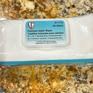 Pack 64 Disposable Body Washcloth Wipes